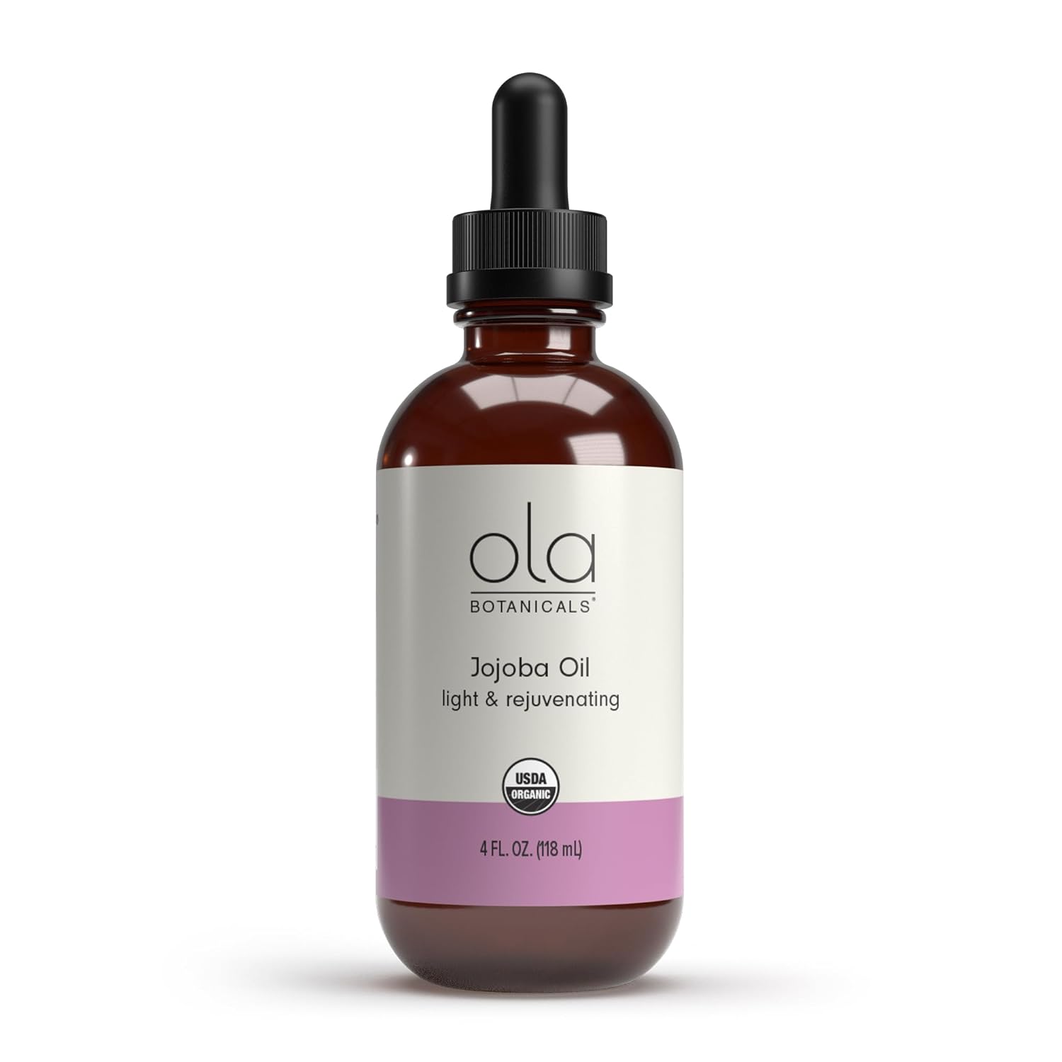 Dr. Mercola Ola Botanicals Organic Jojoba Oil (4 Fl. Oz.), Light And Rejuvenating, Leaping Bunny Certified, Certified Usda Organic