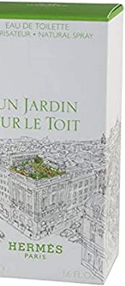 Hermes Unisex Un Jardin Vaporizador Hermes Paris A Garden Sur Le Toit Eau De Toilette 50Ml Vaporizer, Black, Est Ndar Uk