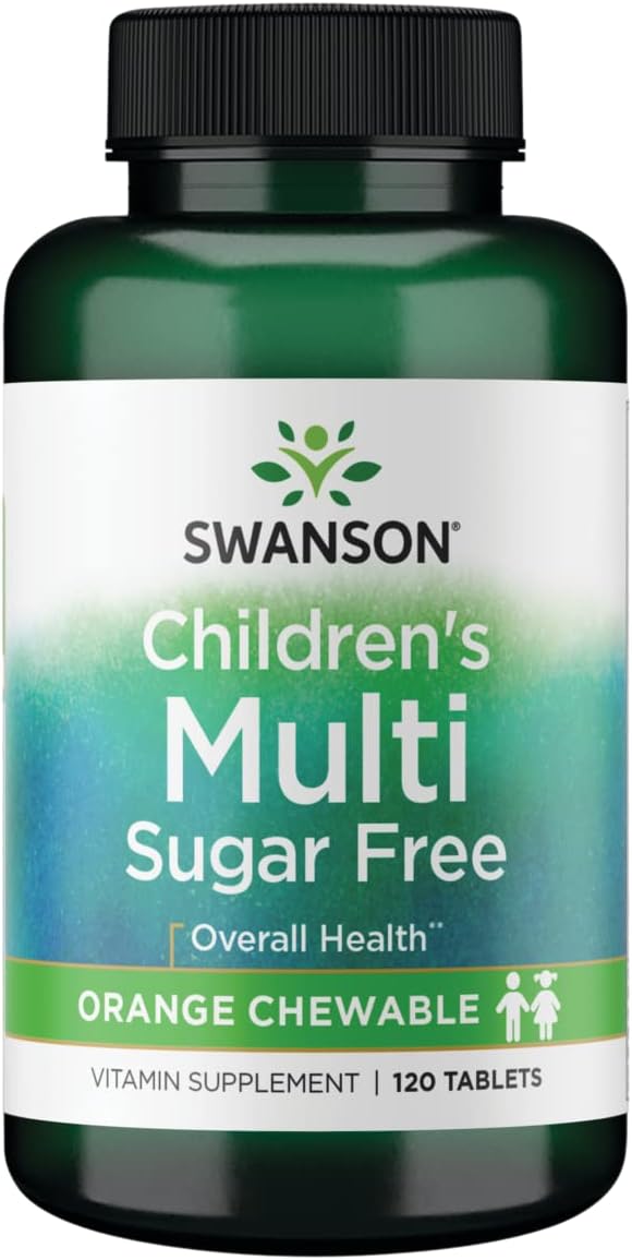 Swanson Children'S Chewable Multivitamin 120 Chwbls