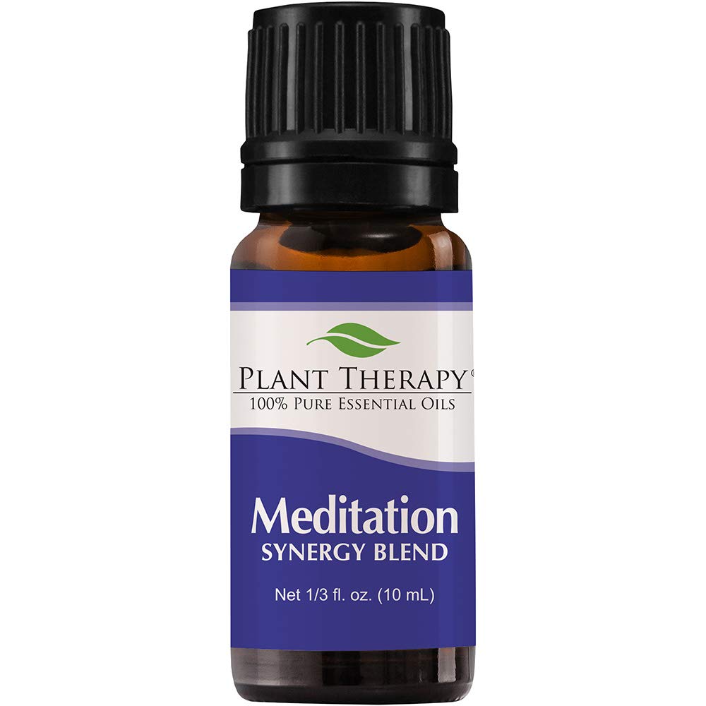 Plant Therapy Meditation Essential Oil Blend 10 mL (1/3 oz) 100% Pure, Undiluted, Therapeutic Grade