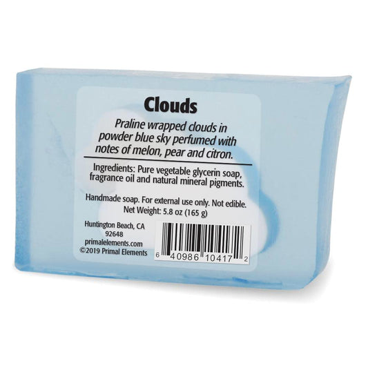 Primal Elements Glycerin Bar Soap | Helps All Skin Types, Sensitive, Oily & Dry Skin | No Parabens, Vegan, Gluten Free, 100% Vegetable Base - (Little Bit O' Luck)