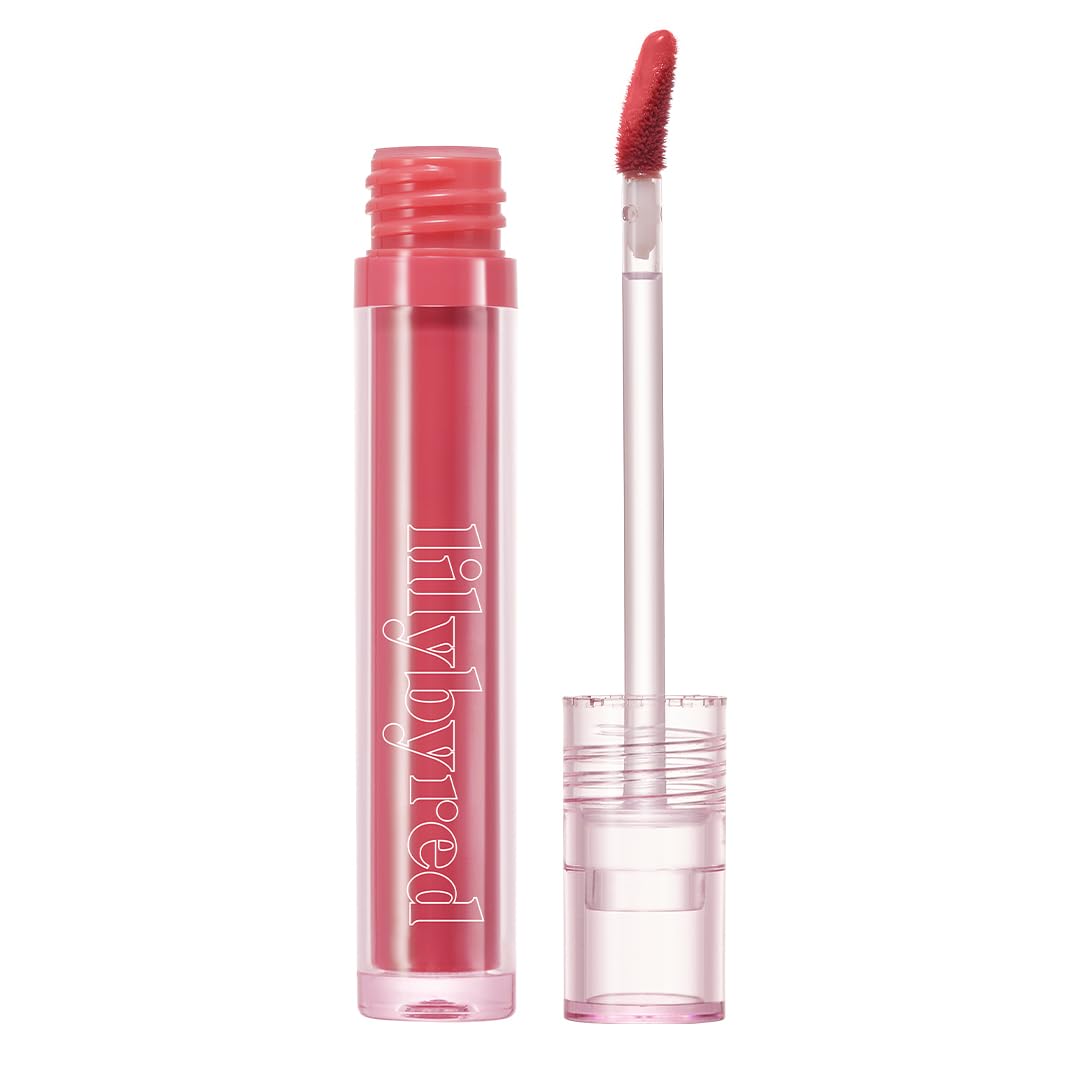 Lilybyred Glassy Layer Fixing Tint (04#Lively Nude)- Vibrant And Long-Lasting Lip Color With Glossy Finish, Versatile Lip Looks