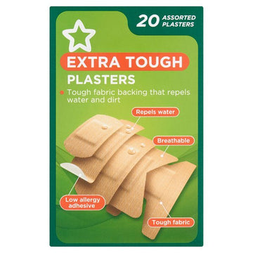 Extra Tough Fabric Plasters X 20