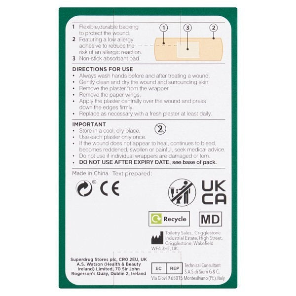 Extra Tough Fabric Plasters X 20