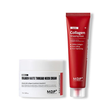 Mdp Must Have Item Ultimate Collagen Booster Set For Neck And Face Wrinkles And Saggy Skin