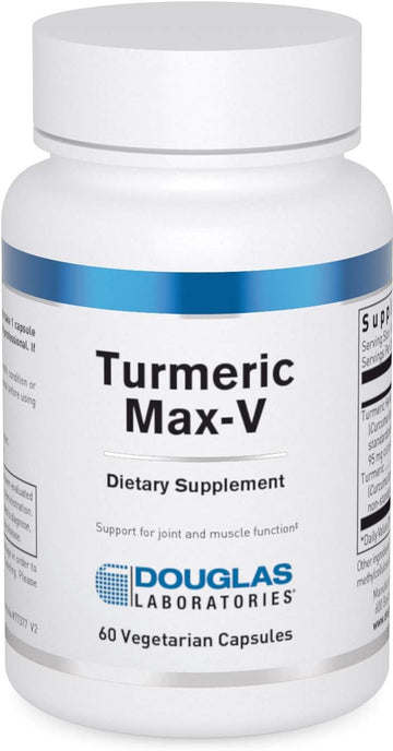 Douglas Laboratories Turmeric Max-V | Standardized Curcumin To Support Joint And Muscle Function | 60 Capsules