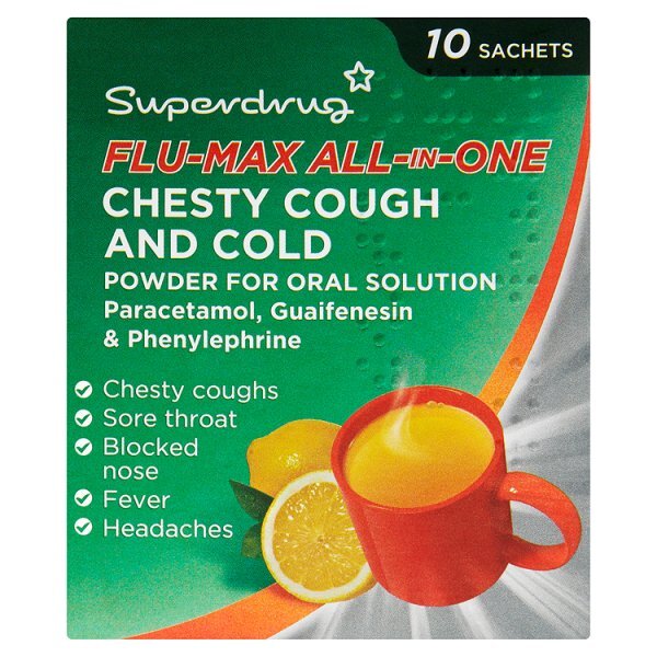 Flu Max All In One Sachets X 10