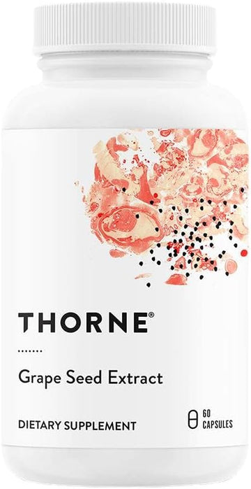 Thorne Grape Seed Extract (Formerly O.P.C.-100) - Grape Seed Phytosome For Antioxidant Support - 60 Capsules