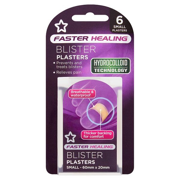 Small Blister Plasters X6