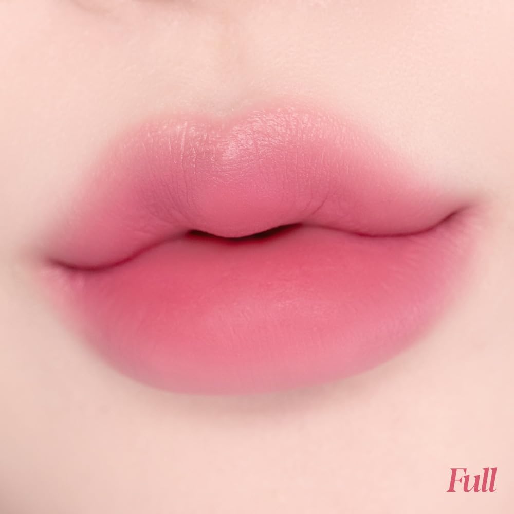 Espoir Couture Lip Tint Blur Velvet #3 Peony 0.19Oz | Natural Blurry Color Liquid Lipstick | Long-Lasting Smudge-Proof Fixing Lip Stain | Lightweight Matte Finish Without Oil | Korean Lip Makeup