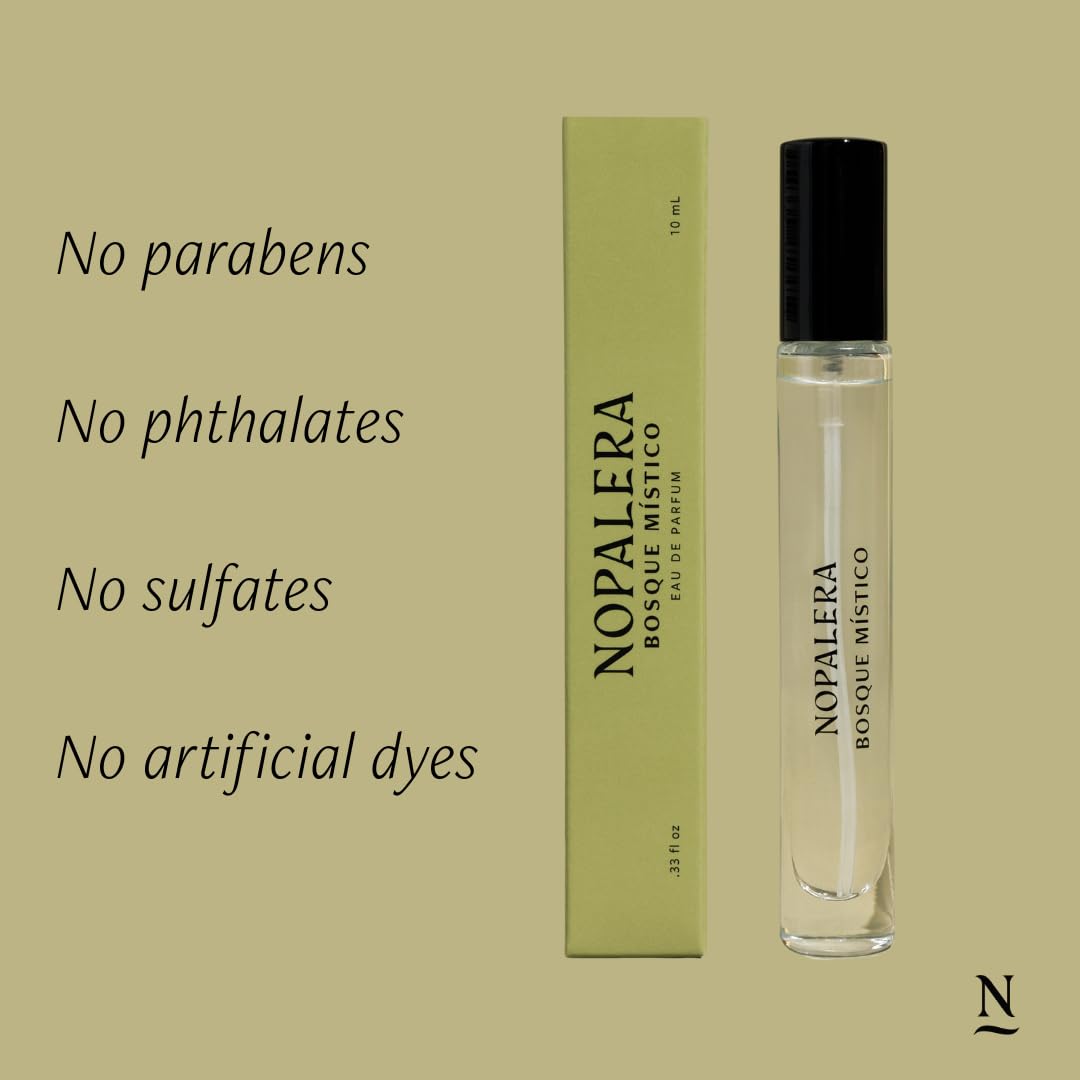 Nopalera Bosque Místico Eau De Parfum - Clean Fragrance For Women And Men - Sweet Hibiscus And Vibrant Citrus Zest, Long-Lasting, Free From Artificial Ingredients, 10Ml Travel-Friendly Spray : Beauty & Personal Care