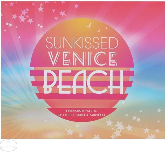 Venice Beach Eyeshadow Palette, 12 Shades, Blends Of Matte And Shimmer Textures, Beach Inspired Colors
