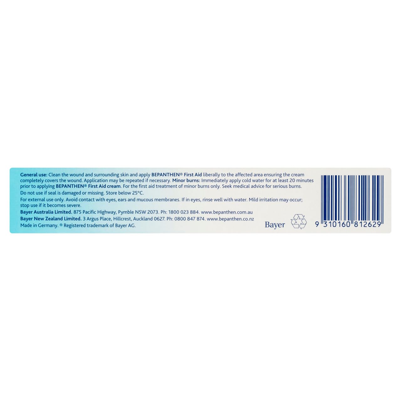 Bepanthen First Aid Cream 30 G
