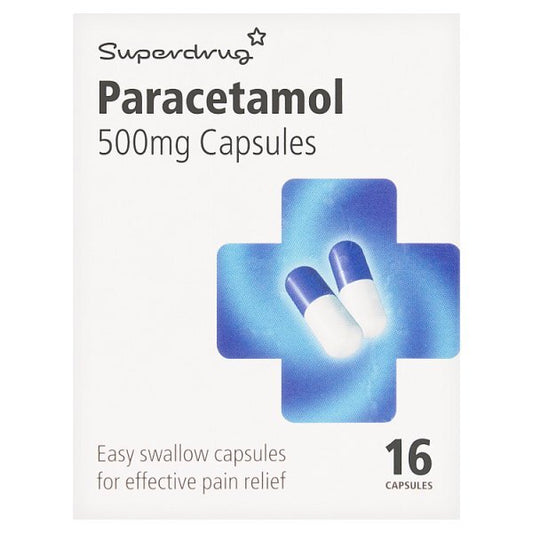 Paracetamol Capsules 500Mg X 16