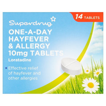 Allergy & Hayfever 1 A Day Loratadine 14 Tablets