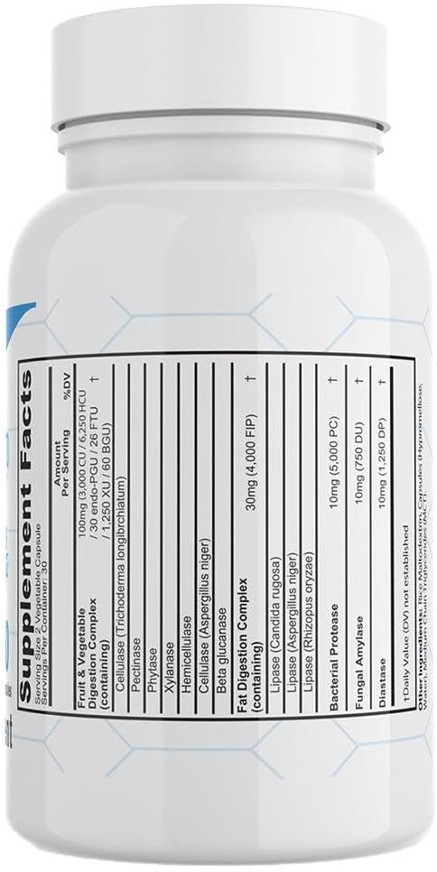 Dr. Colbert'S Keto Zone Fat-Zyme - Ketogenic Digestive Enzymes - High Lipase - Vegan & Vegetarian Enzyme - 30 Day Supply - Contains High Quantities Of Enzymes That Break Down Veggies & Fats