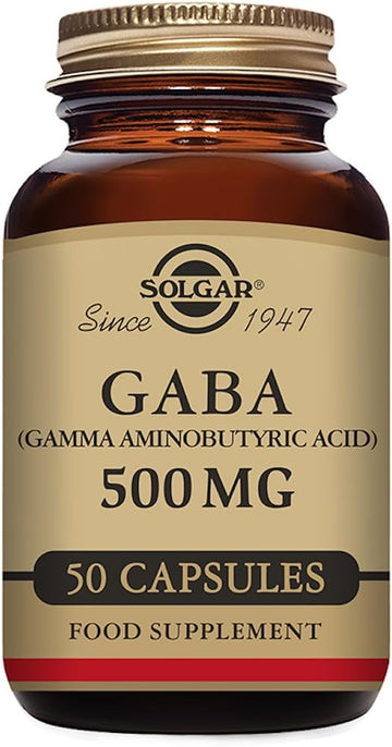 Solgar ? GABA 500 mg, 50 Vegetable Capsules