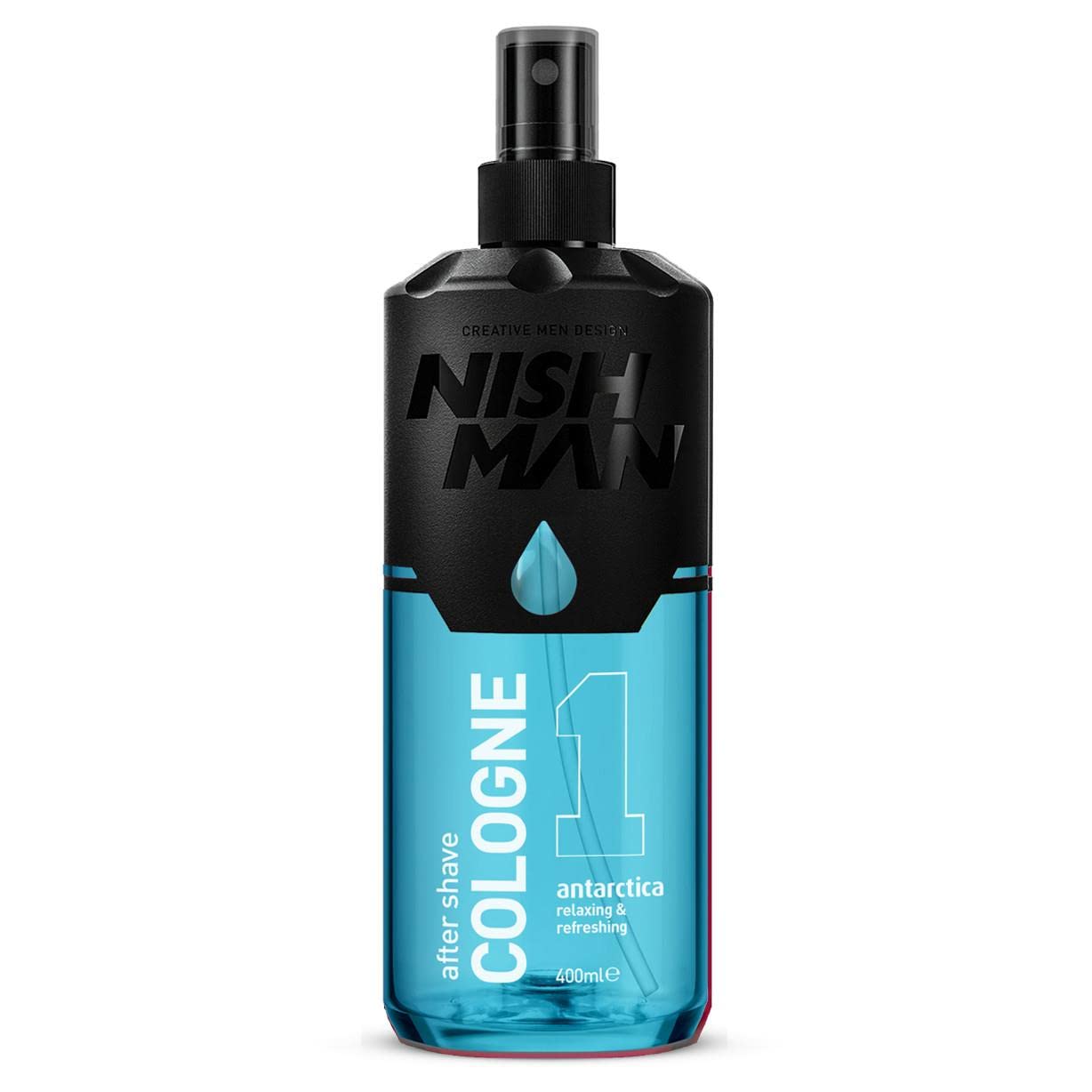 Nishman After Shave Cologne Antarctica 01 400 Ml : Beauty & Personal Care