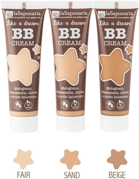 La Saponaria Bb Cream Face Cream Women Make-Up No. 2 Sand 30Ml
