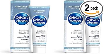 Pearl Drops - Lasting Flawless Professional Daily Toothpaste - Whiter Teeth In 3 Days - 75 Ml (Pack Of 1)