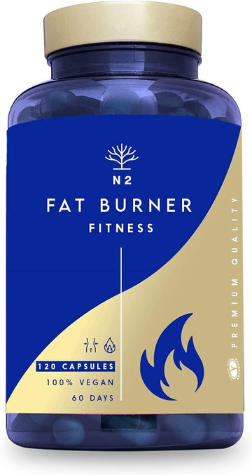 Best Fat Burner For Women And Men Weight Loss. Extreme Natural Thermogenic Slimming Pills. Energy Booster Pure 100% Natural Ingredients. 120 Vegetable Capsules.Uk Vegan Certified. N2 Natural Nutrition