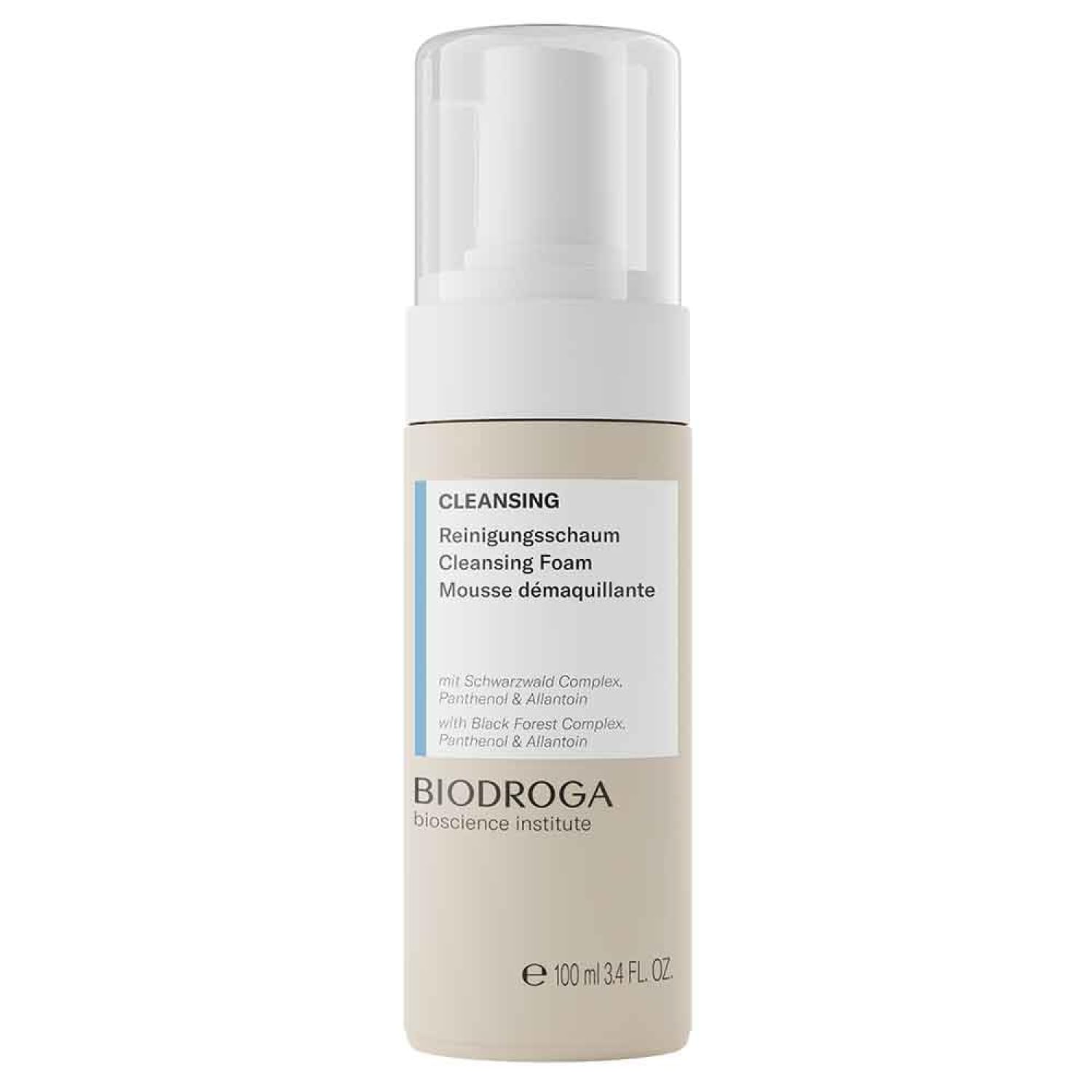 Biodroga Cleansing Foam 100Ml/3.4Oz - Facial Cleanser Creamy Foam Cleanser