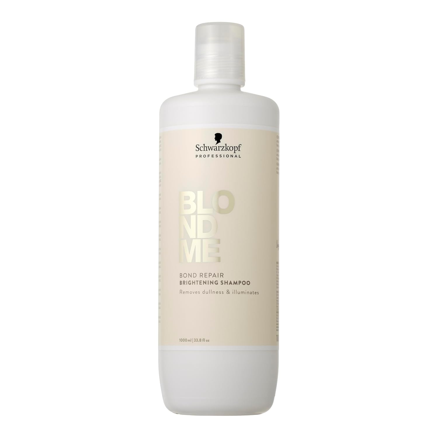 Blondme Bond Repair Brightening Shampoo For Blonde Hair | Removes Build-Up And Impurities | Repairs, Hydrates, & Brightens Blonde, Lightened, & Grey Hair, 33.8 Fl Oz