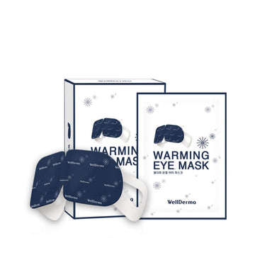 Wellderma Warming Soothing Eye Mask 10 Packs Sleep Better Fatigue Recover 20 Minutes