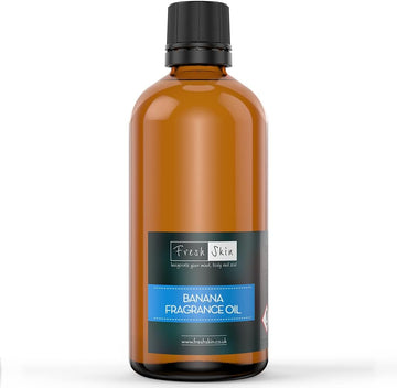 Freshskin Beauty Ltd | 100Ml Banana Fragrance Oil - Candles, Bath Bombs, Soap Making, Reed Diffusers & Wax Melts - Cosmetic Grade - Vegan Friendly - A Rich, Complex, & Long Lasting Scent!