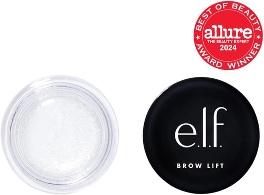 E.L.F. Brow Lift, Clear Eyebrow Shaping Wax For Holding Brows In Place, Creates A Fluffy Feathered Look