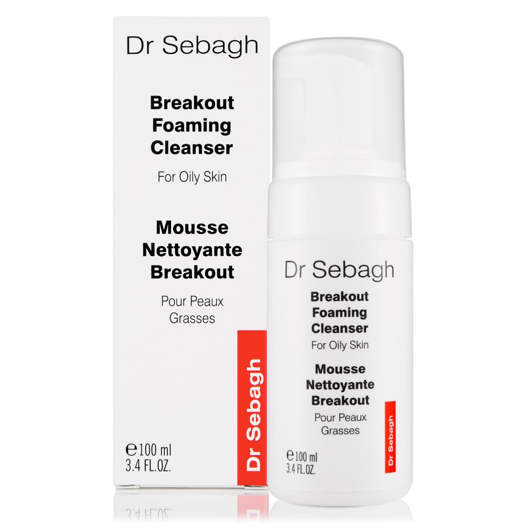 Breakout Foaming Cleanser - (1.7 Fl Oz) Clears Blemishes & Breakouts | Purifies Skin & Reduces Irritation | Controls Oil & Removes Makeup | Preserves Skin'S Moisture | Travel Size