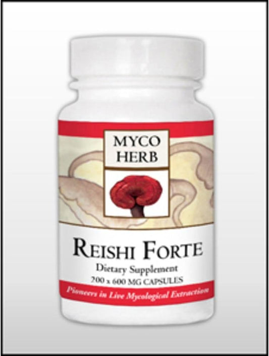 Mycoherb By Kan, Reishi-Forte 200 Caps : Health & Household