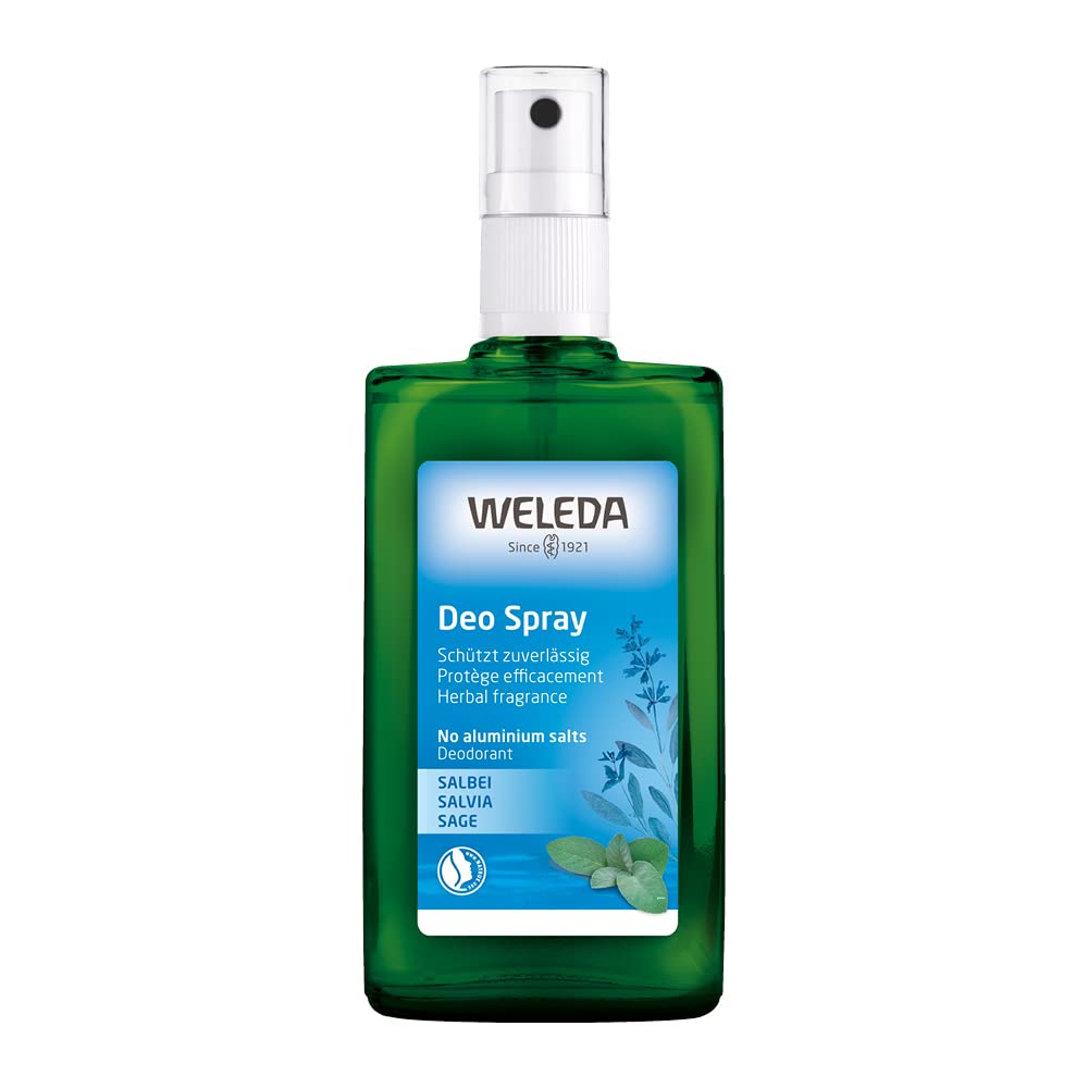 Weleda Sage 12h Deodorant Spray, 3.4 Ounce