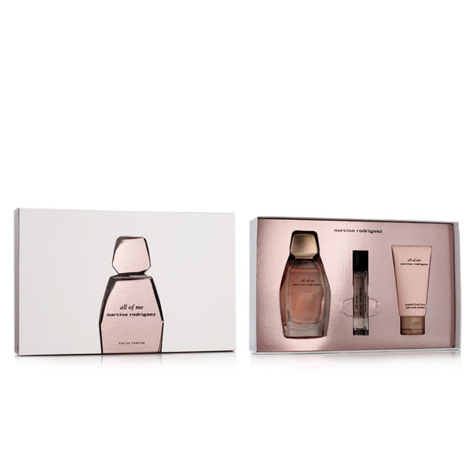 Narciso Rodriguez All Of Me Gift Set (Edp 3 Fl. Oz + Body Lotion 1.6 Fl.Oz + Edp Mini 0.33 Fl. Oz) : Beauty & Personal Care