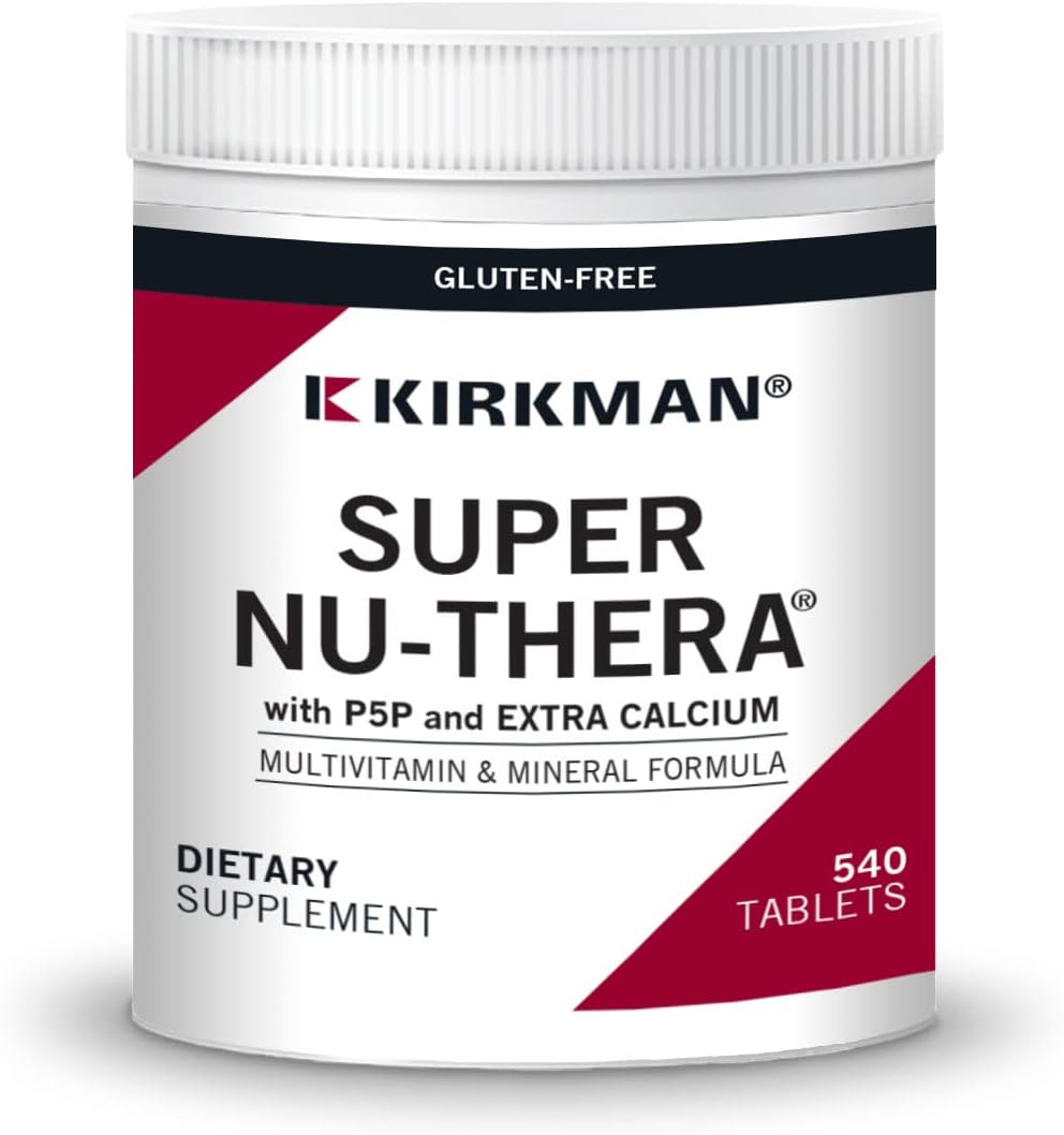 Super Nu-Thera with Extra P5P, 540 Tablets, Kirkman Labs