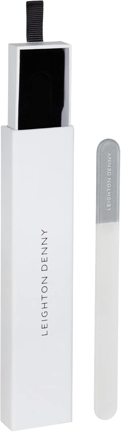 Leighton Denny Small Crystal Nail File (135Mm) With Eco Case