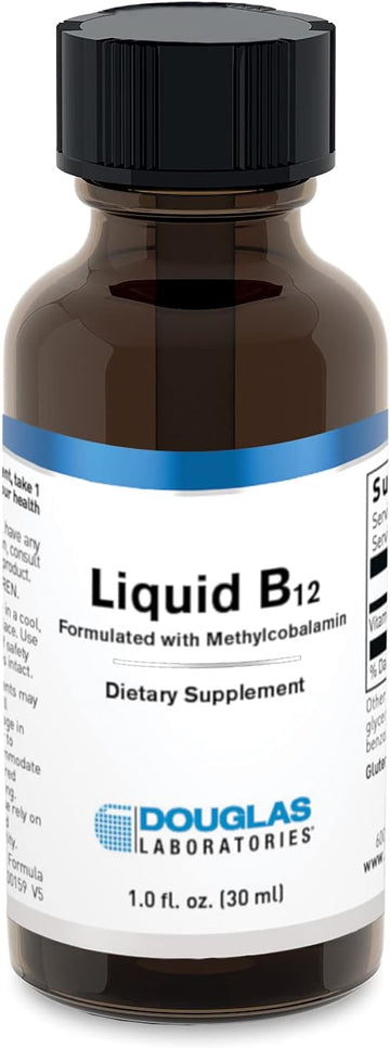 Douglas Laboratories Liquid B12 (Formulated With Methylcobalamin) | Supplement To Support Neurological Health* | 1 Fl Oz