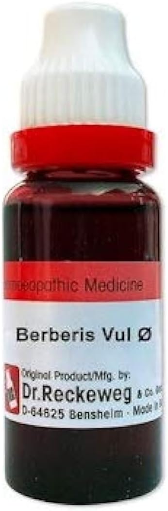 Dr. Reckeweg Germany Homeopathic Berberis Vulgaris Mother Tincture Q (20Ml) : Health & Household