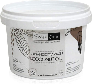 Freshskin Beauty LTD | 500g Organic Extra Virgin Coconut Oil - 100% Pure, Raw & Cold Pressed