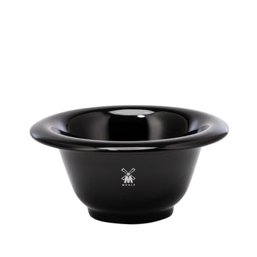 Mühle Black Porcelain Shaving Dish Bowl For Classic Wet Shaving