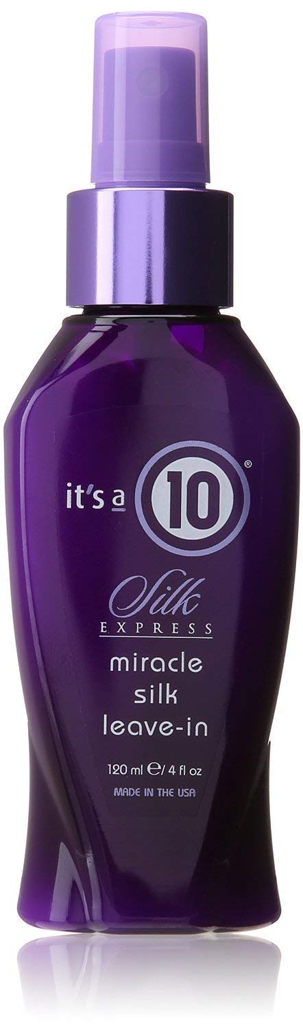 it's a 10 Haircare Silk Express Miracle Silk Leave-In, 4 fl. oz. (Pack of 2) : Beauty & Personal Care