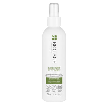 Biolage Strength Recovery Repairing Spray - Strengthens & Protects Damaged Hair, Heat Protectant, With Olive Squalane & Vegan Proteins, For Color-Treated Hair