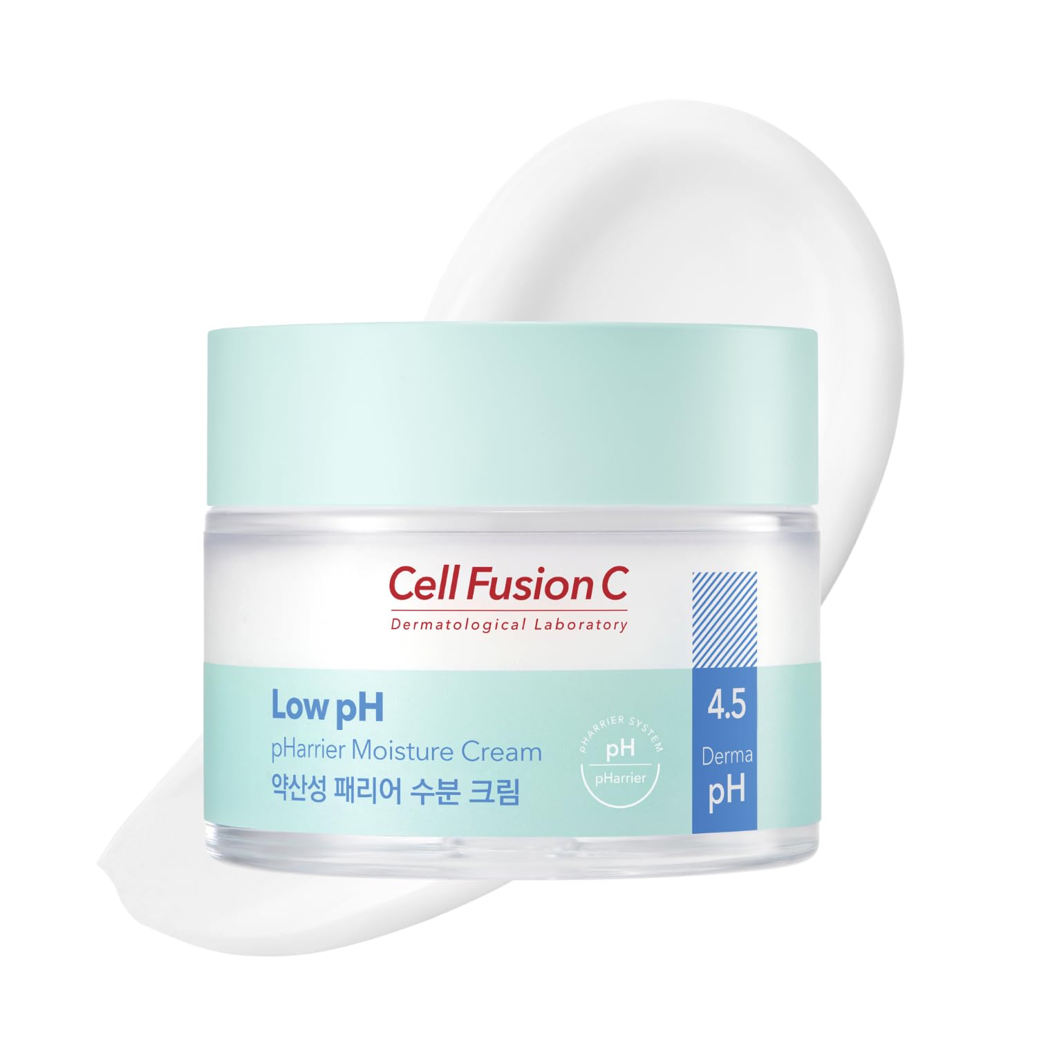 Cell Fusion C Low Ph Pharrier Moisture Cream, Lightweight Daily Moisturizer With 4 Hyaluronic Acids And Ceramide, 2.7 Fl.Oz