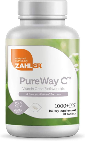 Zahler Pureway C 1000Mg, Advanced Vitamin C Supplement, Certified Kosher, 90 Tablets… (90 Count (Pack Of 1))