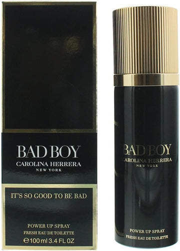 Carolina Herrera Bad Boy Power Up Spray Fresh Eau De Toilette 100Ml