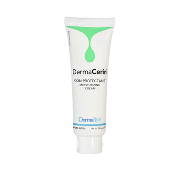 Dermarite Dermacerin Skin Protectant Moisturizing Cream - Unscented Daily Hand And Body Moisturizer Barrier Cream - 4 Oz. Tube, 1 Count