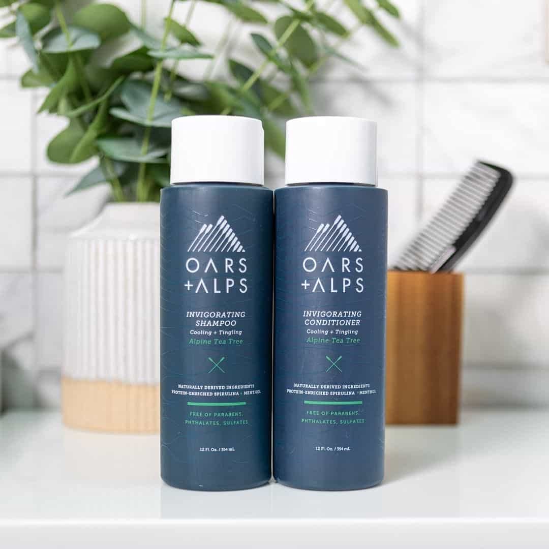 Oars + Alps Men's Sulfate Free Hair Conditioner, Infused with Witch Hazel and Tea Tree Oil, Alpine Tea Tree, 12 Fl Oz : Beauty & Personal Care