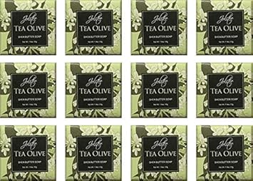 French Milled Botanical Soap Set Of 12 In Fabulous Scents, Individually Wrapped Vegetable Based Mini Soaps With Essential Oils, Shea Butter And Natural Extracts Collection (Tea Olive) : Beauty & Personal Care