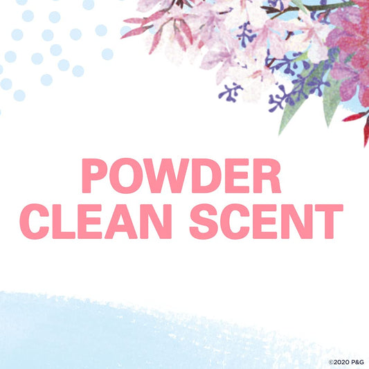 Secret Antiperspirant And Deodorant Women, Powder Clean Invisible Solid 2.6 Oz (Pack Of 6)