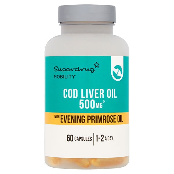 Cod Liver Oil With Evening Primrose Oil 60